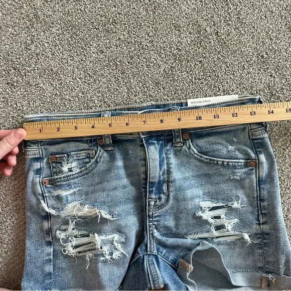 AE American Eagle Ne(x)t Level Stretch Low Rise Shortie Shorts Size‎ 4 - Picture 7 of 9